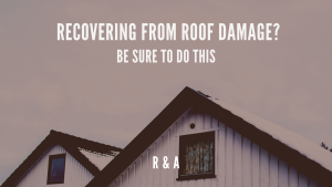 roof damage